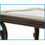 Table basse avec plateau en verre Traditional