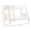 TipToe Twin-Over-Full Bunk Bed-969335410