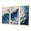 Daijanay - Ensemble d'art mural vagues côtières-108312799-108312811