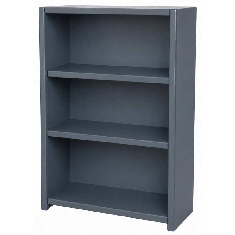 McKaylah Bookcase, Dark Blue, (2 Shelf) 48” H x 32” W x 13” D