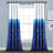 Polyester Semi Sheer Curtain Pair