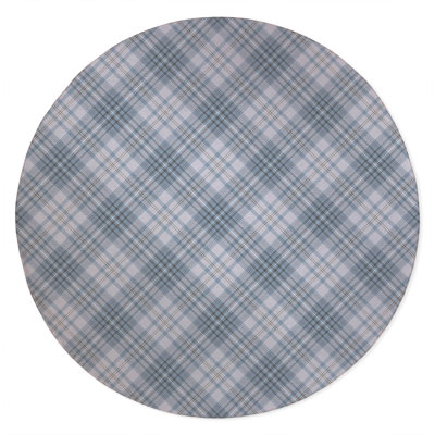 Chinny Tartan Non-Slip Outdoor Rug