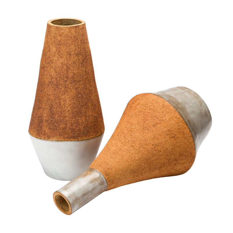 Gres Handcrafted Terracotta Table Vase
