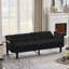 Velvet Futon Couch Convertible-1339343021