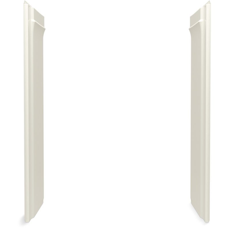 Medley W 34'' D H Vikrell Wall, Beige, 76.75" H x 31.25" W x 34" D