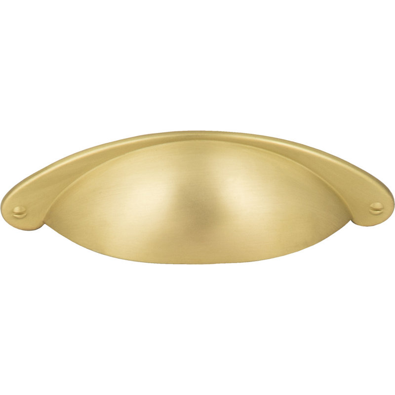 Lyon Cup / Bin Pull, Brushed Gold