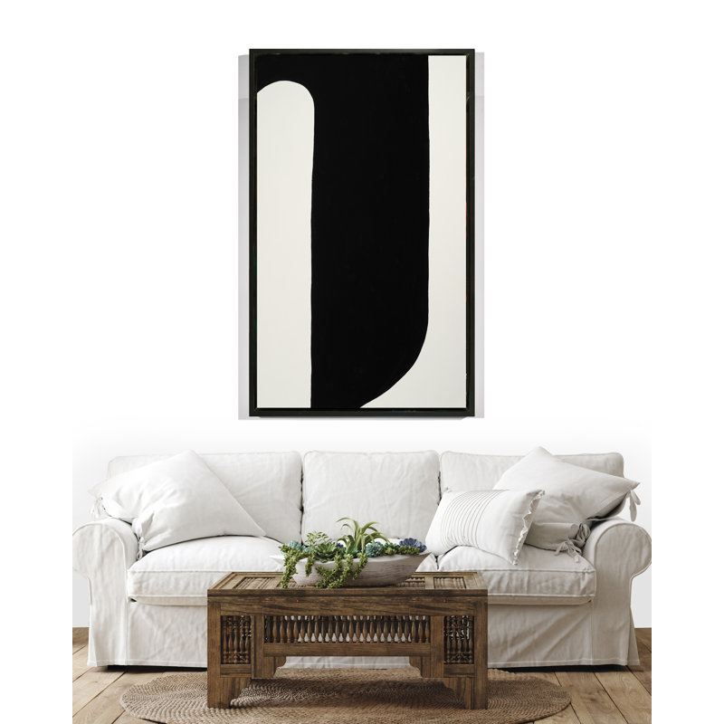 Zoro " Zoro 2 " by Yaffa G, Black Floater Framed, 41" H x 24" W