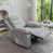 Velours gris clair est en rupture de stock