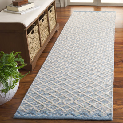 Blume Wool/Cotton Geometric Hand-Woven Rug