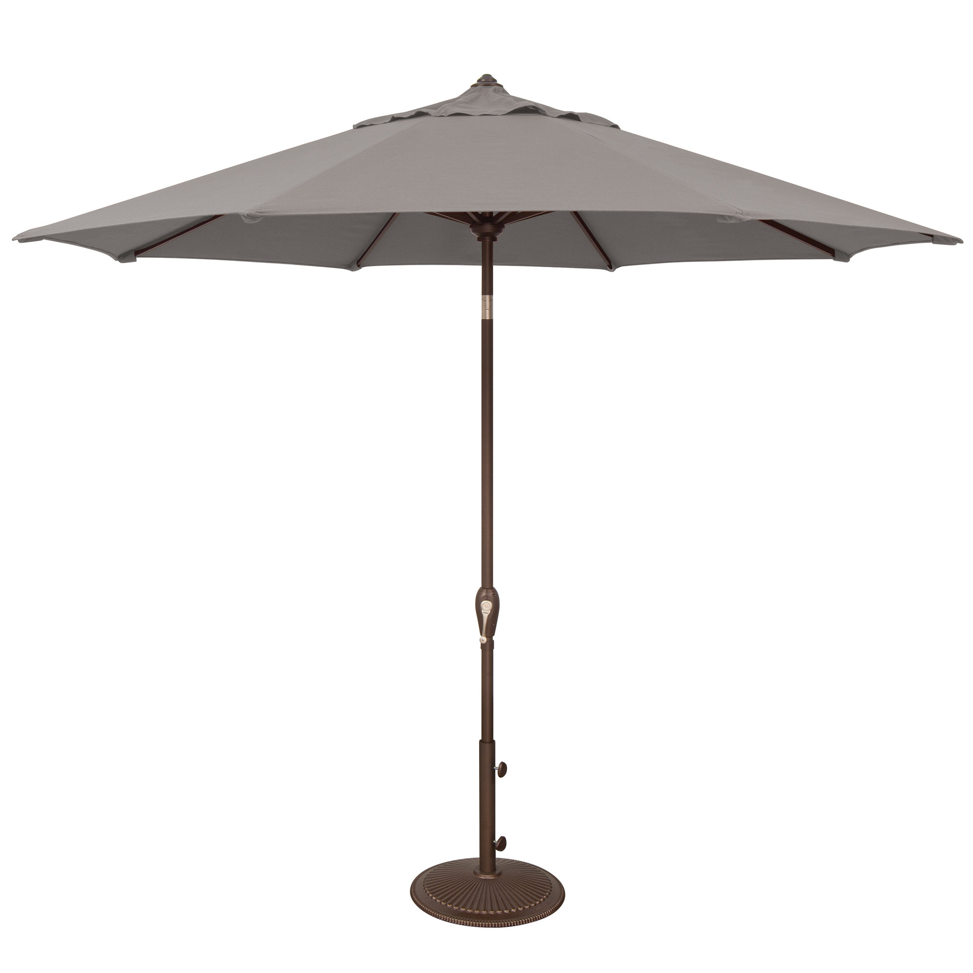 Colete 9' Market Sunbrella Umbrella, Cast Silver Sunbrella®, Bronze