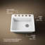 Évier de cuisine encastrable 25 po x 22 po x 9,526 po Riverby-71819378
