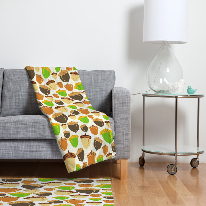 Lisa Argyropoulos Hand Woven Throw Blanket