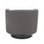 Applewold Upholstered Swivel Barrel Chair with Solid Wood Base-2010761266