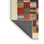 Tapis brun/rouge/gris zone contemporaine-452849585