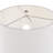 York 29.5" Tall Table Lamp with Fabric Shade in Polished Nickel/White-417293386