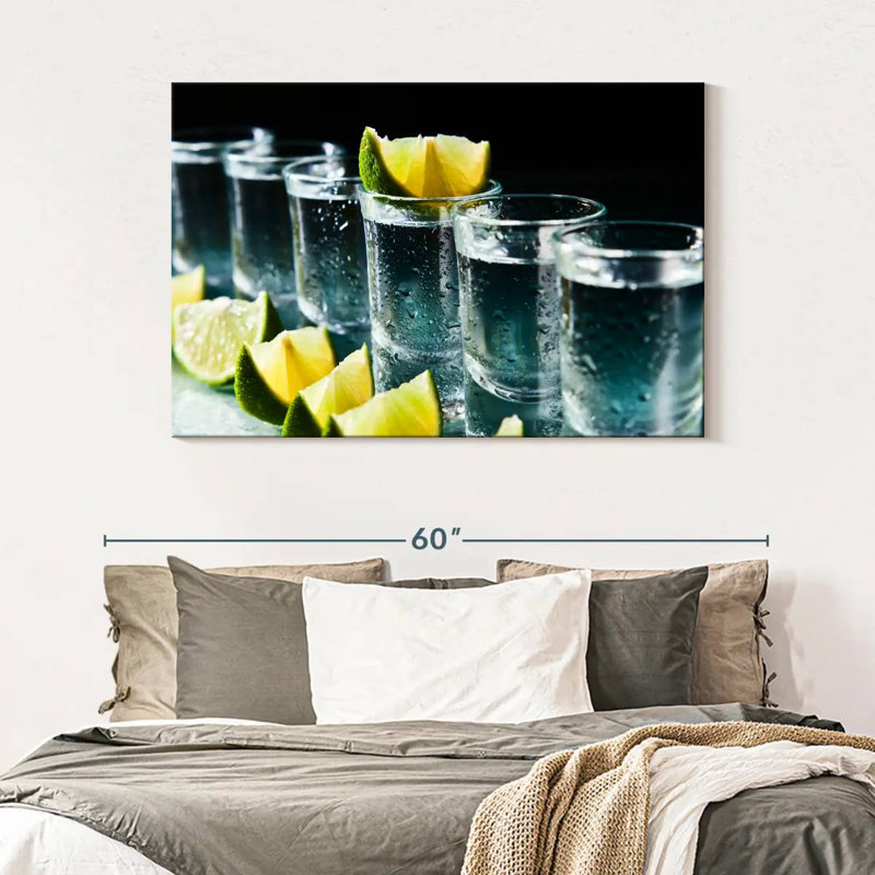 Yarlin Lime Tequila Drinks, 32" H x 48" W