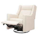 Kiwi Deluxe Power Recliner and Swivel Glider with Heat and Massage