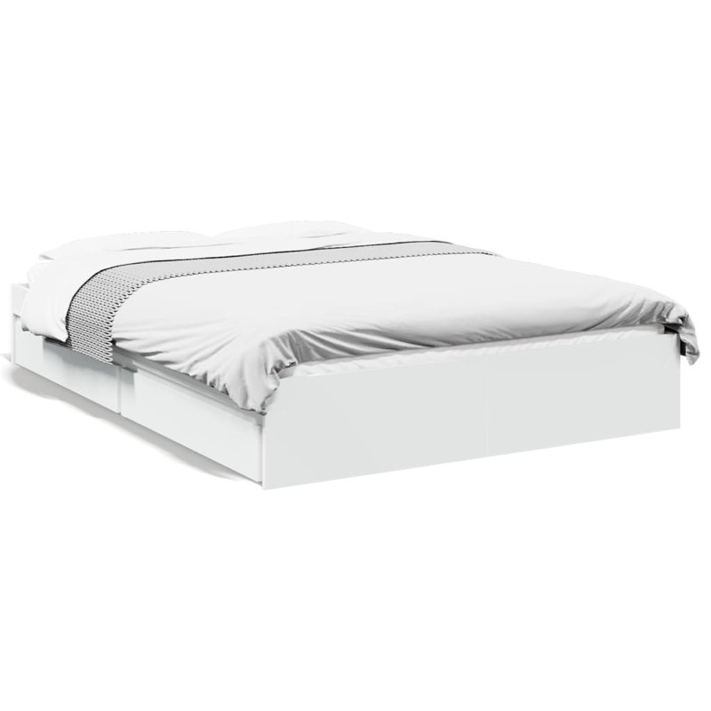 Greger Bed, 120 x 190cm, White
