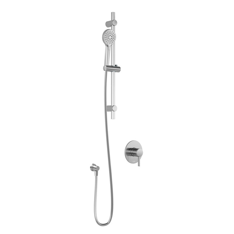 Basico All-In-One Kit with Rough in-Valve, Chrome 