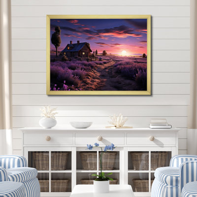 " Old Purple Farm House IV "