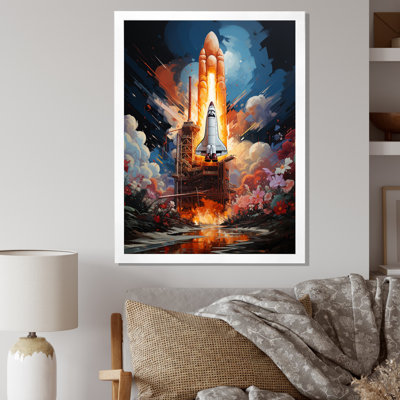 " Rocketship Cosmic Ascent II "