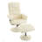015-Recliner Chair With Ottoman - 360° Swivel Massage Lounge Chair With 5-Point Vibration & Heated Seat, 140° Adjustable PU Leather Recliner-1571896125