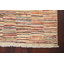Tapis oriental unique en laine noué à la main 2 pi 7 po x 3 pi 10 po Gabbeh Kashkoli