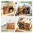 Double Tilt Out Trash Kitchen Cabinet-80822154