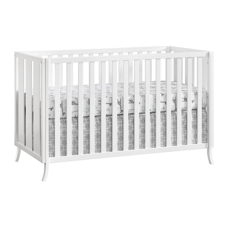 Arlie 4 In 1 Convertible Crib, White