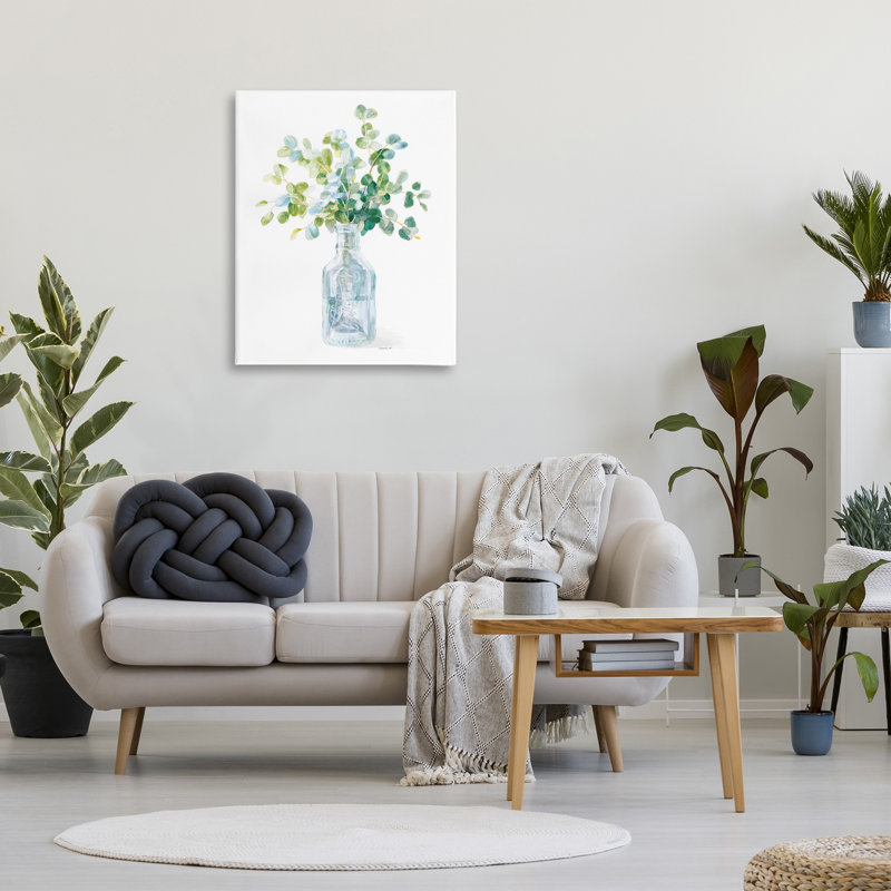 «Flower Jar Still Life Painting», impression sur toile, H 40 po x l 30 po
