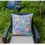 Floral Square Indoor / Outdoor Pillow Cover & Insert