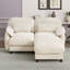 Canapé modulable deux places avec pouf amovible-1112572435