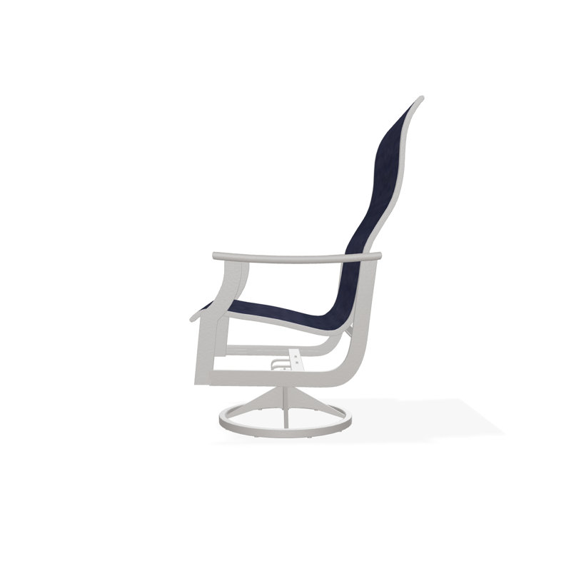 St. Catherine Polymer Outdoor Lounge Chair, Warm Gray, Deacon