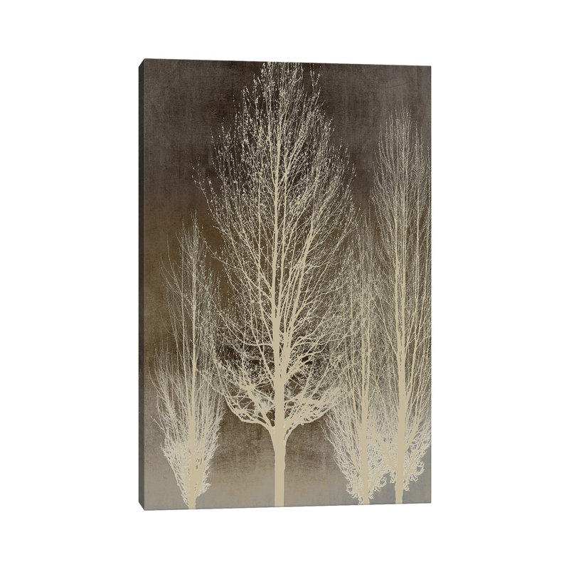 Trees On Brown Panel II by Kate Bennett - Wrapped Canvas Print, 66.04 cm H x 45.72 cm W x 1.91 cm D
