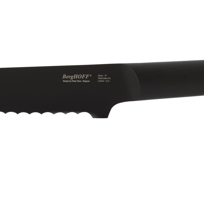 Couteau à pain 9 po BergHOFF Ron, noir