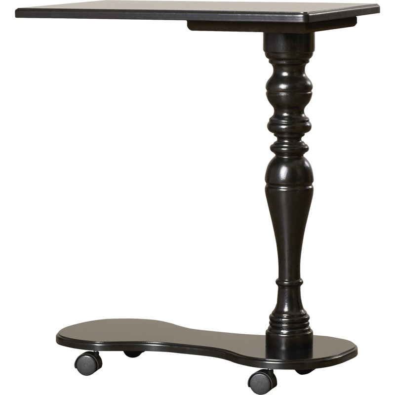 Mabry Mobile Tray Table, Black liquorice