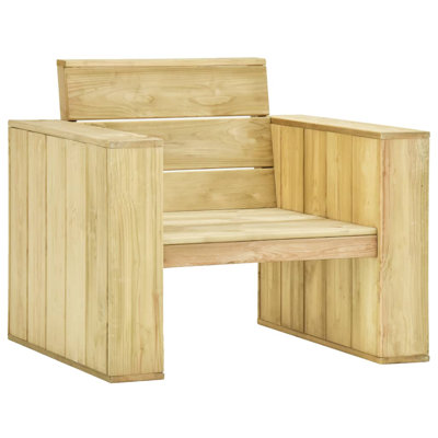 Jeffers Pine Outdoor Lounge Chair