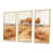 Toile naturelle avec cadre flottant