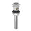 Push Pop-Up Bathroom Sink Drain with Overflow Holes-40773695-40814734
