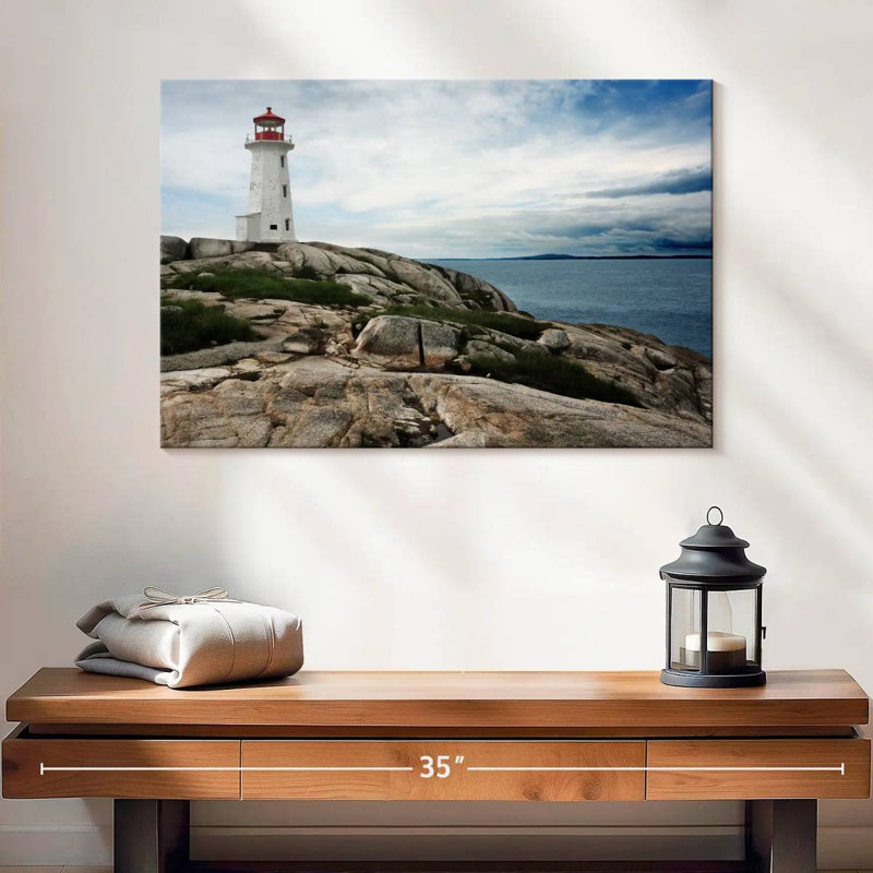 Lilie Lighthouse At Peggy's Cove, 16" H x 24" W