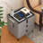 Kaylena 3 - Drawer Nightstand with Fingerprint Lock and LED Lights and Music Player-204762632