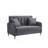 Charming Velvet Tufted Loveseat for Compact Living Spaces, Enhancing Comfort and Style-1437455759