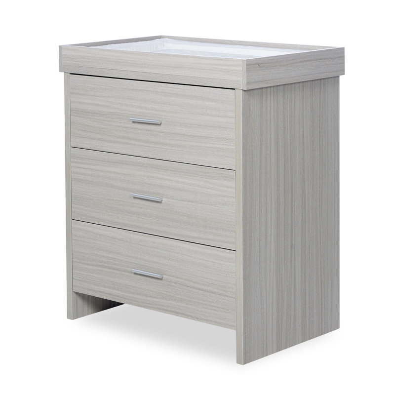 Pembrey 2 Piece Furniture Set, Under Drawer and Fibre Mattress, Ash Grey