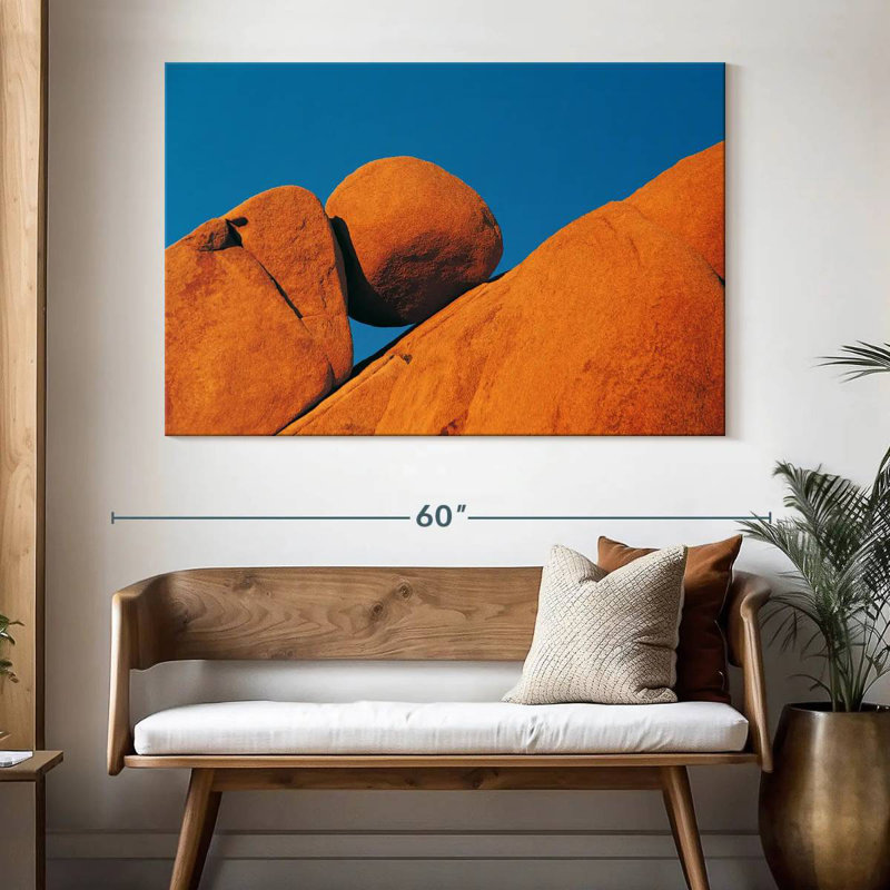 Nicci Joshua Tree Rock Formation, H 34 po x l 51 po