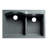33'' L Double Bowl Granite Kitchen Sink-36904134