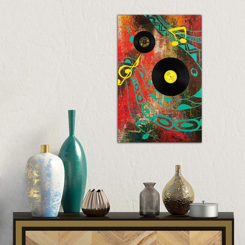 Vintage 1 Piece Wrapped Canvas Wall Art, 66.04cm H x 45.72cm W x 1.91cm D