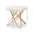 Collette Faux Leather Ottoman