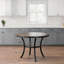with Solid Wood Base Dining Table