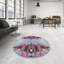 Rose/vert Tapis décoratif pheeney-710954801
