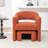 Torrence Upholstered Barrel Chair With Ottoman-549360602